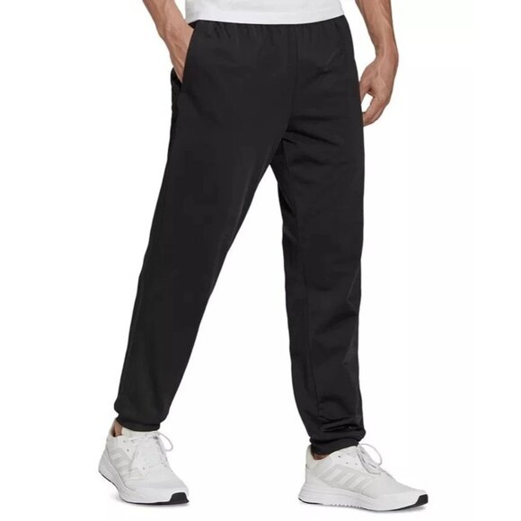 NEW Adidas Tricot Men's XL Black Jogger Track Pants G1554 - Picture 2 of 12